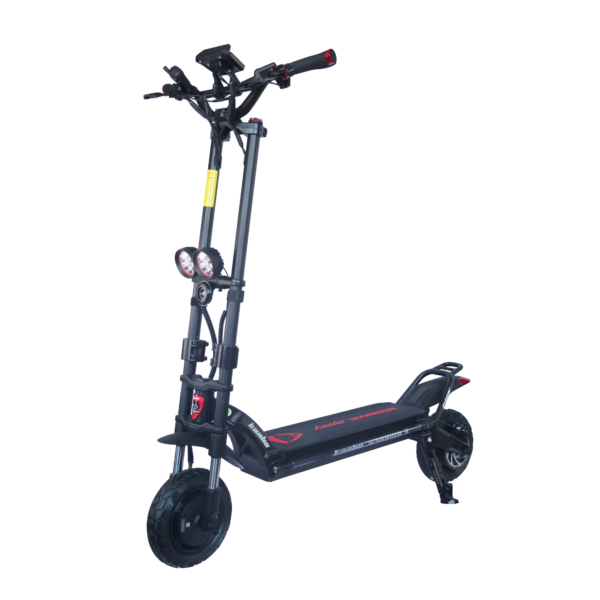 Kaabo Wolf Warrior X Max Electric Scooter – 60V 27Ah Dual 1100W Motors, 71 km/h All-Terrain Performance Scooter